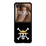Straw Hat Jolly Roger X8905 Motorola Moto RAZR Plus 2025 Case