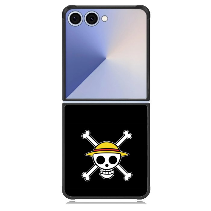 Straw Hat Jolly Roger X8905 Samsung Galaxy Z Flip 7 Case
