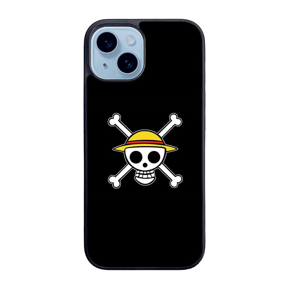 Straw Hat Jolly Roger Case iPhone 15 BC0860