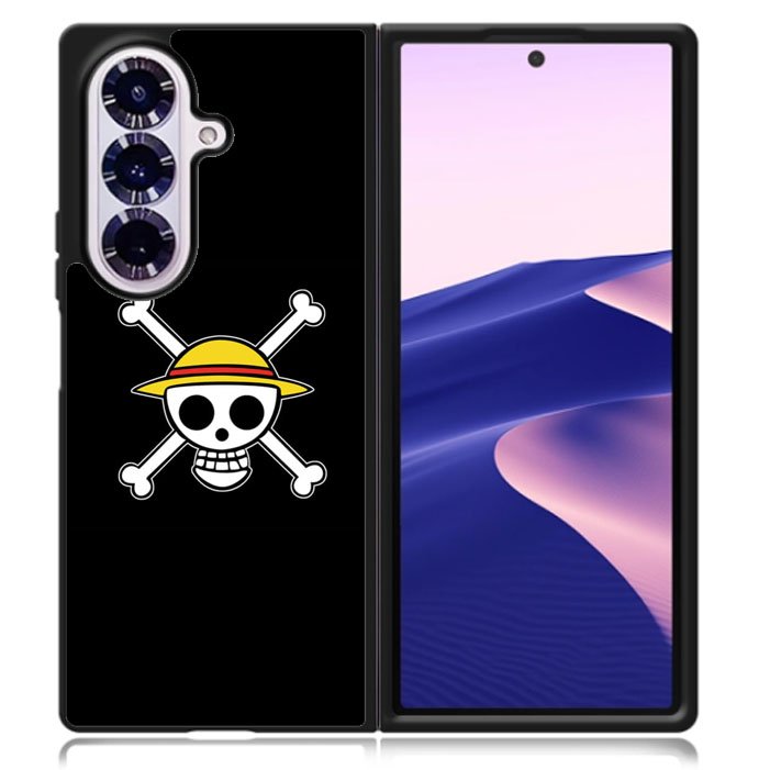 Straw Hat Jolly Roger Samsung Galaxy Z Fold 7 5G Case BC0860