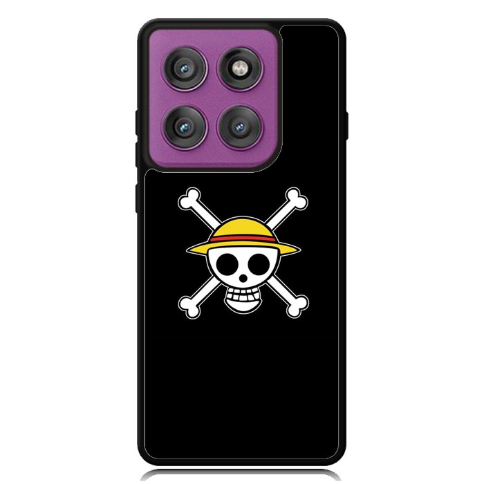 Straw Hat Jolly Roger X8905 Motorola Moto Edge 2025 | Moto Edge 60 Fusion | Moto Edge 60 Pro Case