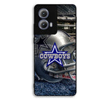 Dallas Cowboys Helmet Motorola Moto Edge 2024 Case FE8260