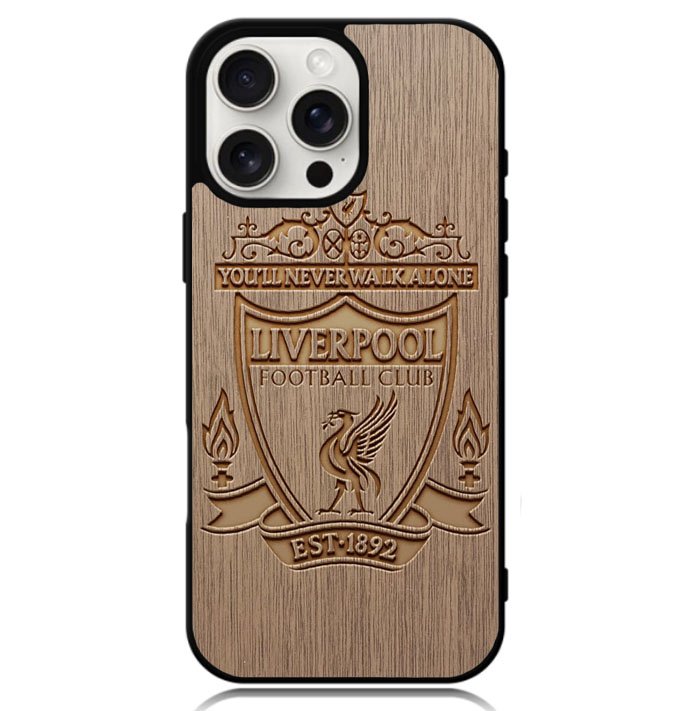 Liverpool Grafir Wooden Case iPhone 16 Pro Max BC0892