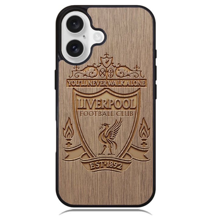 Liverpool Grafir Wooden Case iPhone 16 BC0892