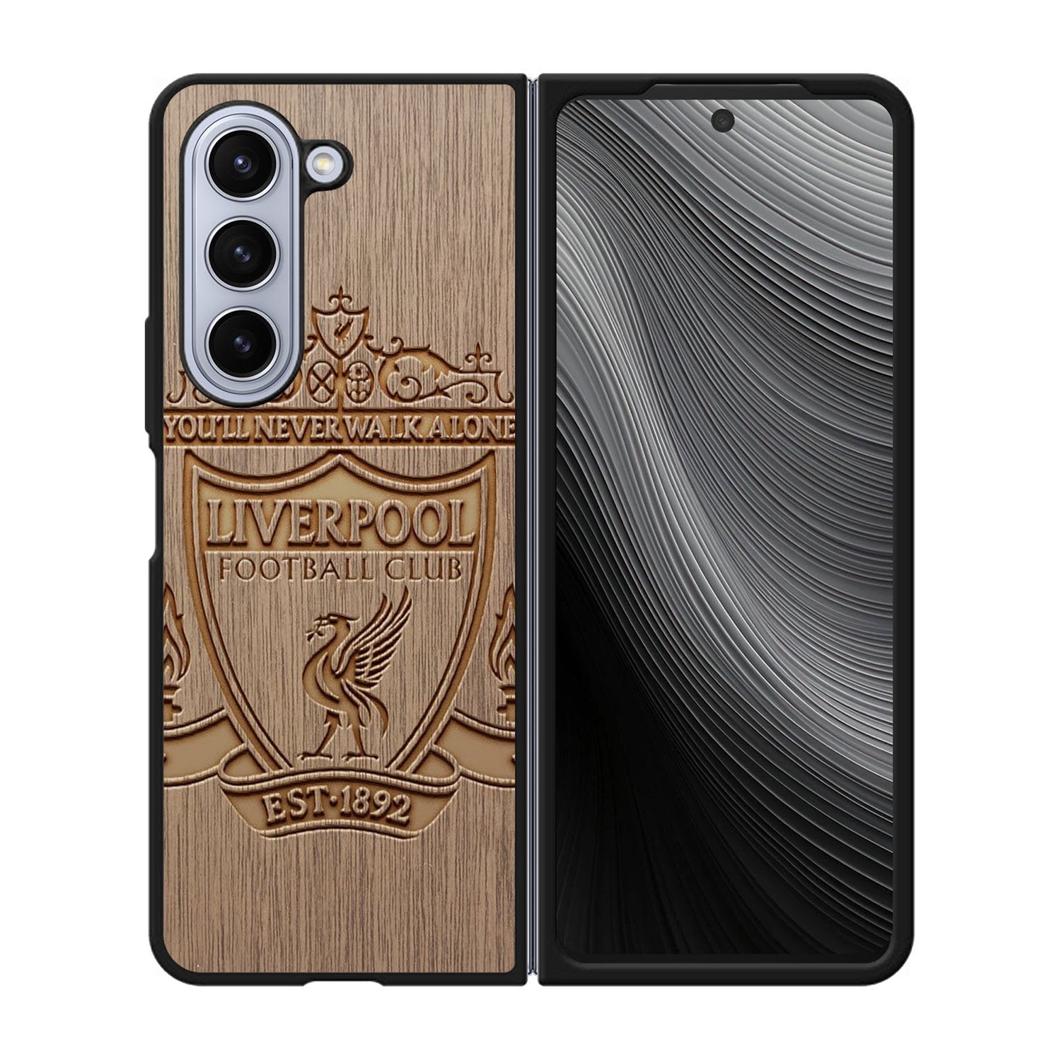 Liverpool Grafir Wooden Case Samsung Galaxy z Fold 5 5G BC0892
