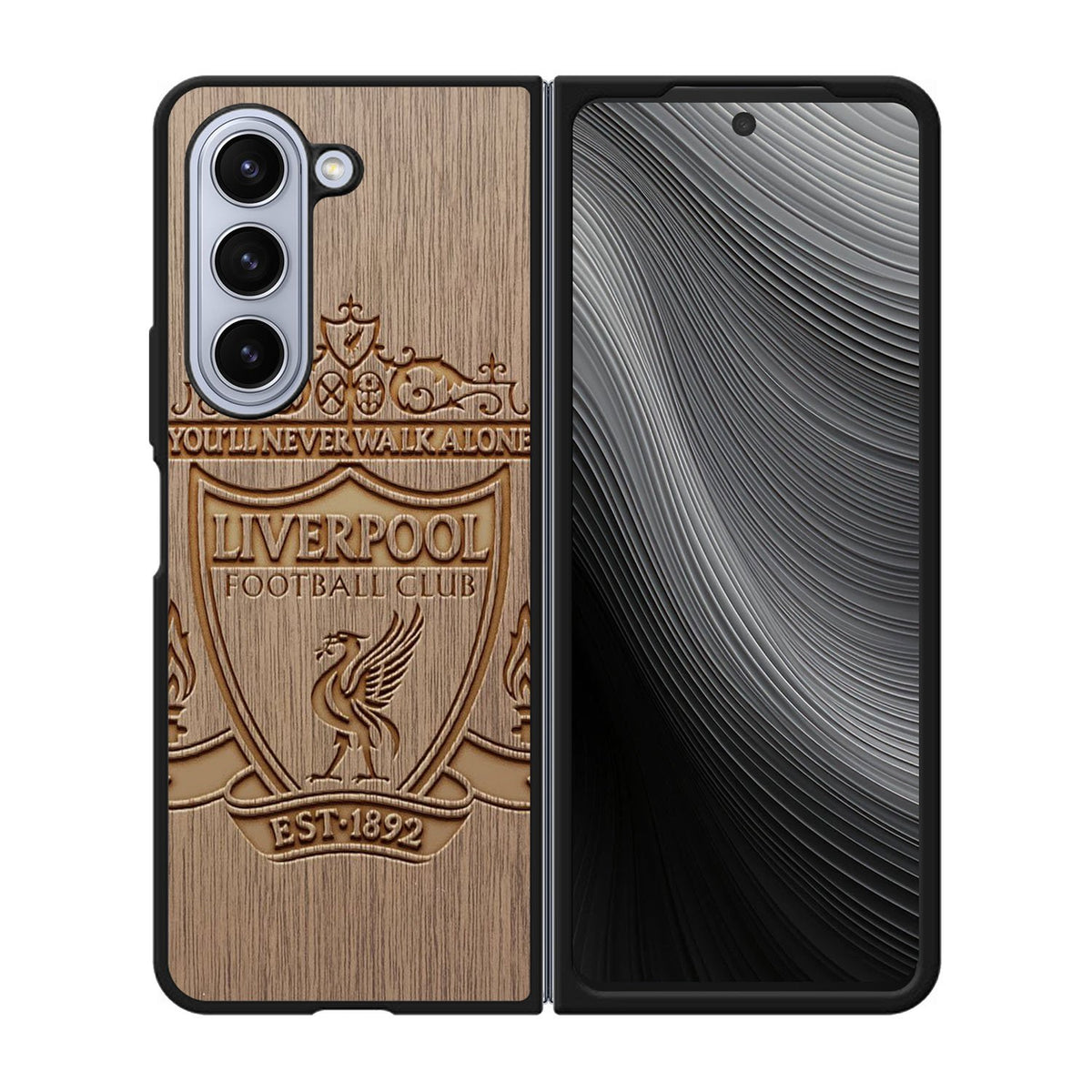 Liverpool Grafir Wooden Case Samsung Galaxy z Fold 5 5G BC0892