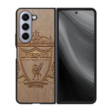 Liverpool Grafir Wooden Case Samsung Galaxy z Fold 5 5G BC0892