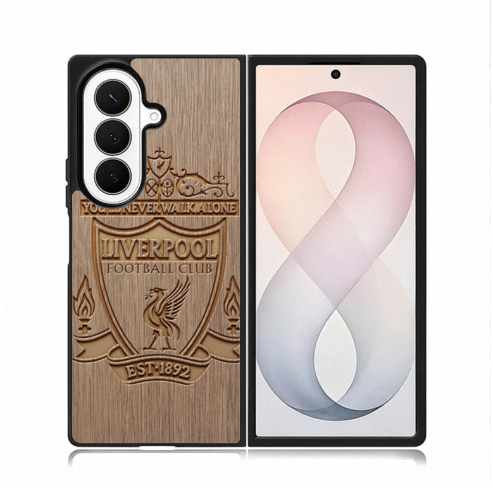 Liverpool Grafir Wooden Samsung Galaxy Z Fold 8 Ultra Case BC0892