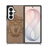Liverpool Grafir Wooden Samsung Galaxy Z Fold 8 Ultra Case BC0892