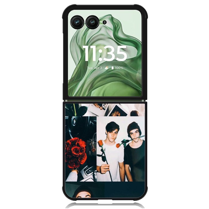 Dolan Twins X9024 Motorola Moto Razr+ Plus 2024/2025 Case, Motorola Razr 50 Ultra/50s Ultra Case