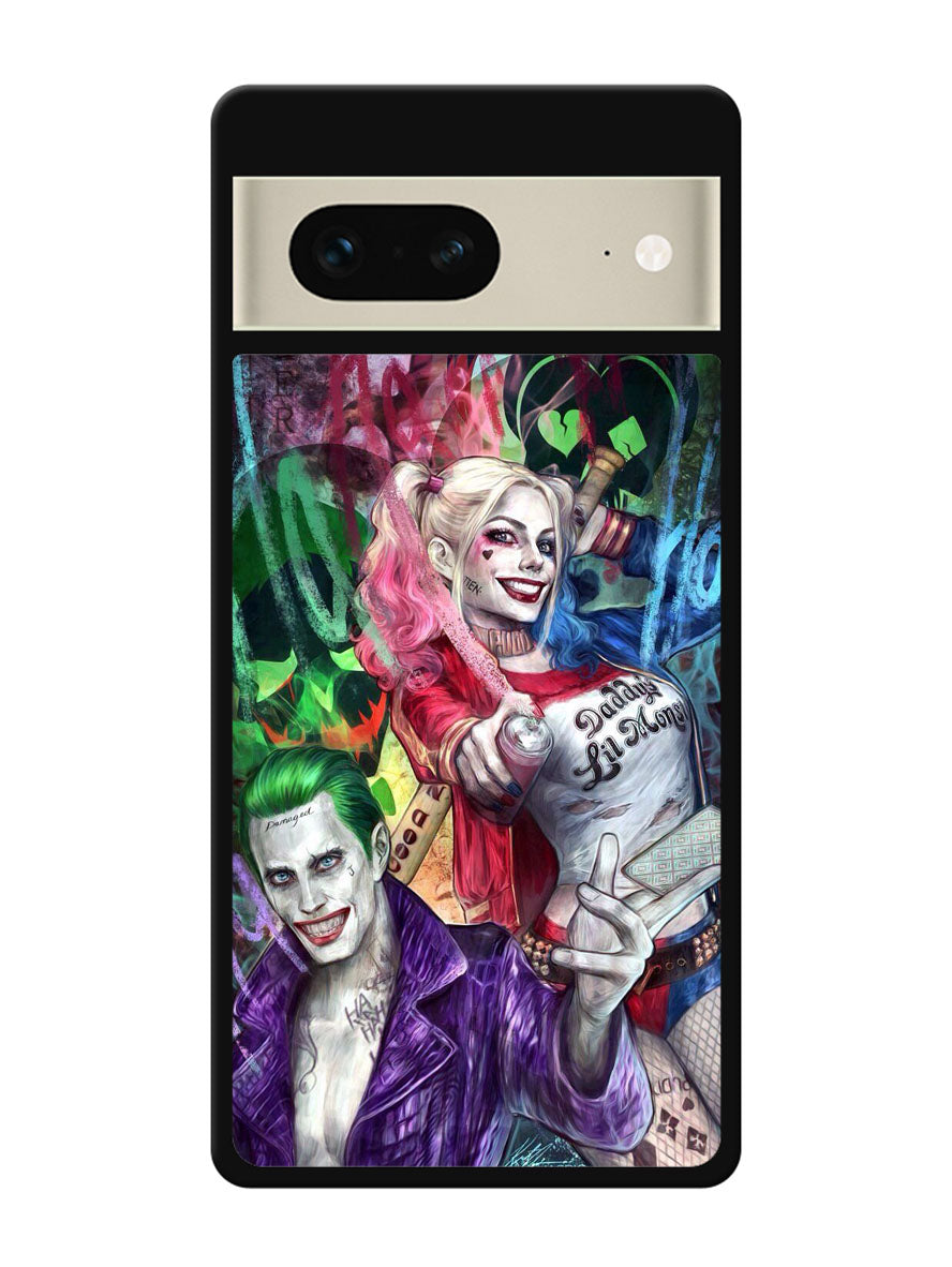 Harley Quinn And The Joker Google Pixel 7 Case