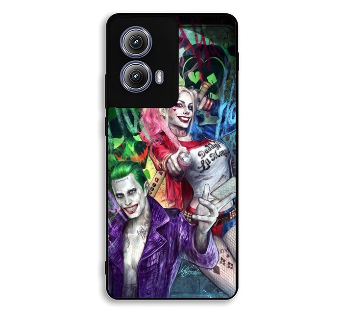 Harley Quinn And The Joker Motorola Moto Edge 2024 Case FE0325
