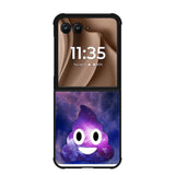 Poop Emoji X9015 Motorola Moto RAZR Plus 2025 Case
