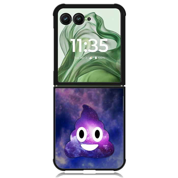 Poop Emoji X9015 Motorola Moto Razr+ Plus 2024/2025 Case, Motorola Razr 50 Ultra/50s Ultra Case