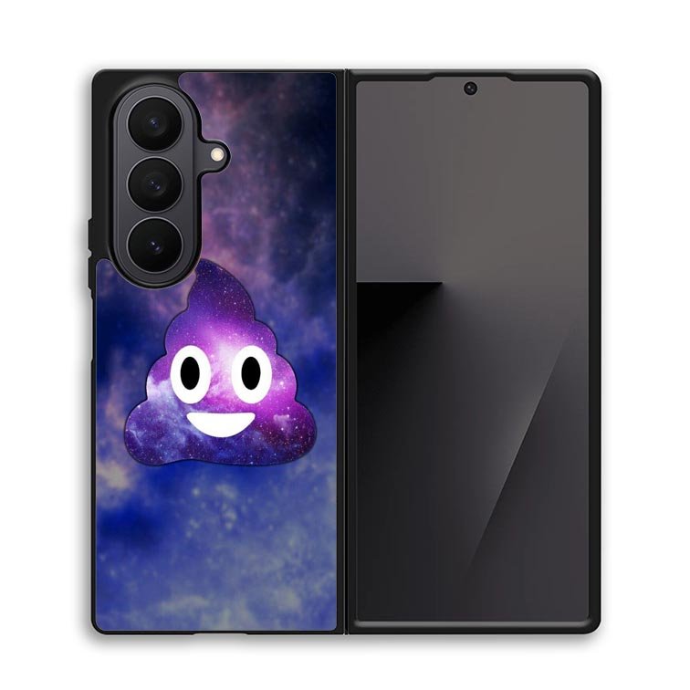 Poop Emoji X9015 Samsung Galaxy Z Fold 7 Case