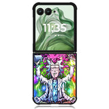 Rick E Morty Frases X9013 Motorola Moto Razr+ Plus 2024/2025 Case, Motorola Razr 50 Ultra/50s Ultra Case