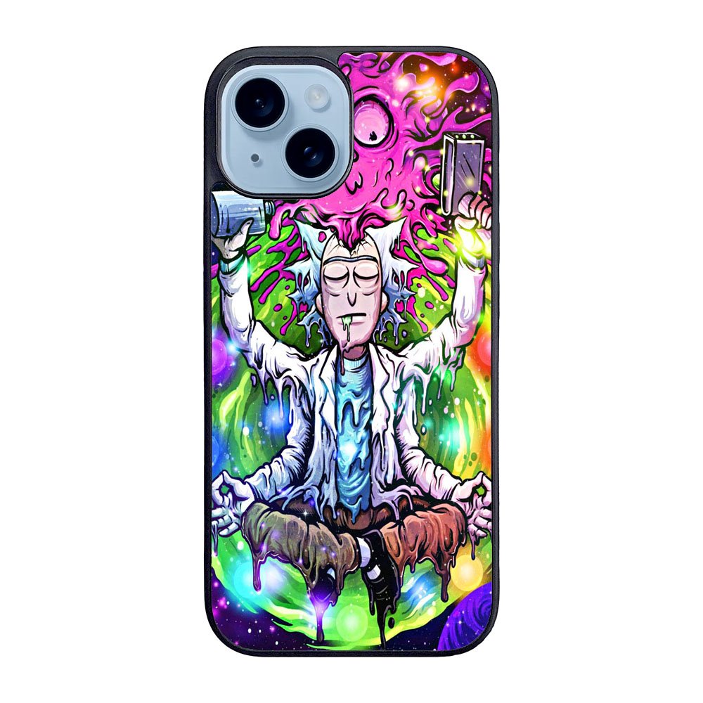 Rick E Morty Frases Case iPhone 15 Plus BC0897