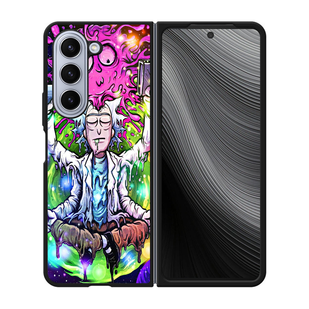 Rick E Morty Frases Case Samsung Galaxy z Fold 5 5G BC0897