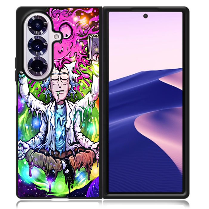 Rick E Morty Frases Samsung Galaxy Z Fold 7 5G Case BC0897