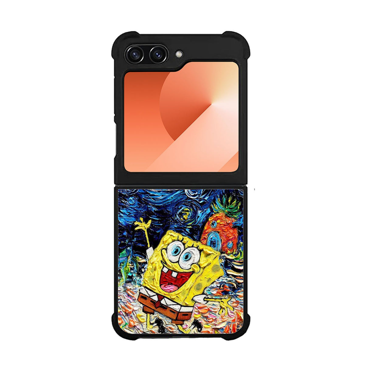 Spongebob Squarepants Art Case Samsung Galaxy Z Flip 6 5G BC0880
