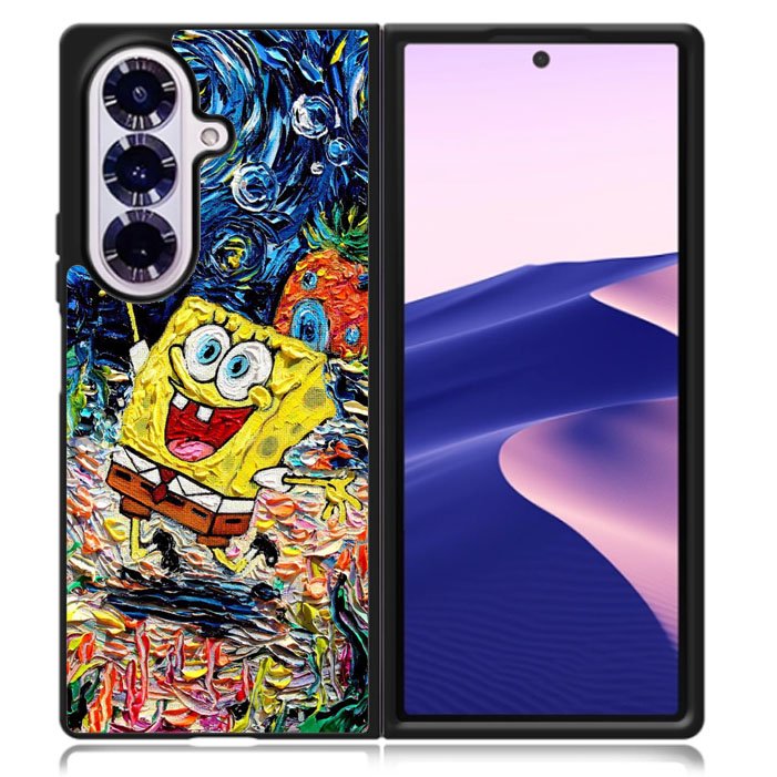 Spongebob Squarepants Art Samsung Galaxy Z Fold 7 5G Case BC0880