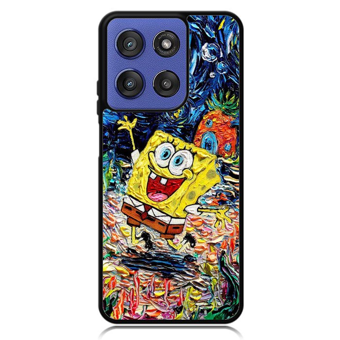Spongebob Squarepants Art X9011 Motorola Moto G Stylus 5G 2025 Case