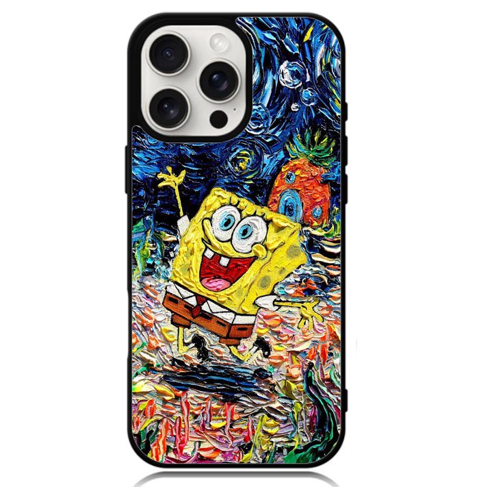 Spongebob Squarepants Art X9011 iPhone 16 Pro Max Case