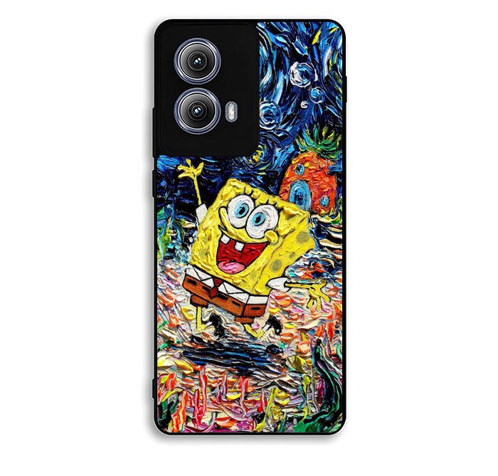 Spongebob Squarepants Art Motorola Moto Edge 2024 Case BC0880