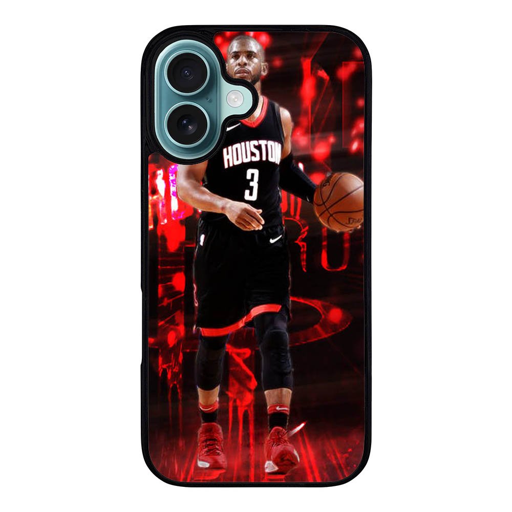 Chris Paul Houston Rockets Case iPhone 16 Plus BC0878