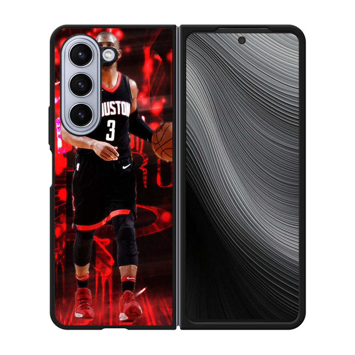 Chris Paul Houston Rockets Case Samsung Galaxy z Fold 5 5G BC0878