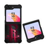 Black Houston Rockets Case Samsung Galaxy Z Flip 5 5G BC0877