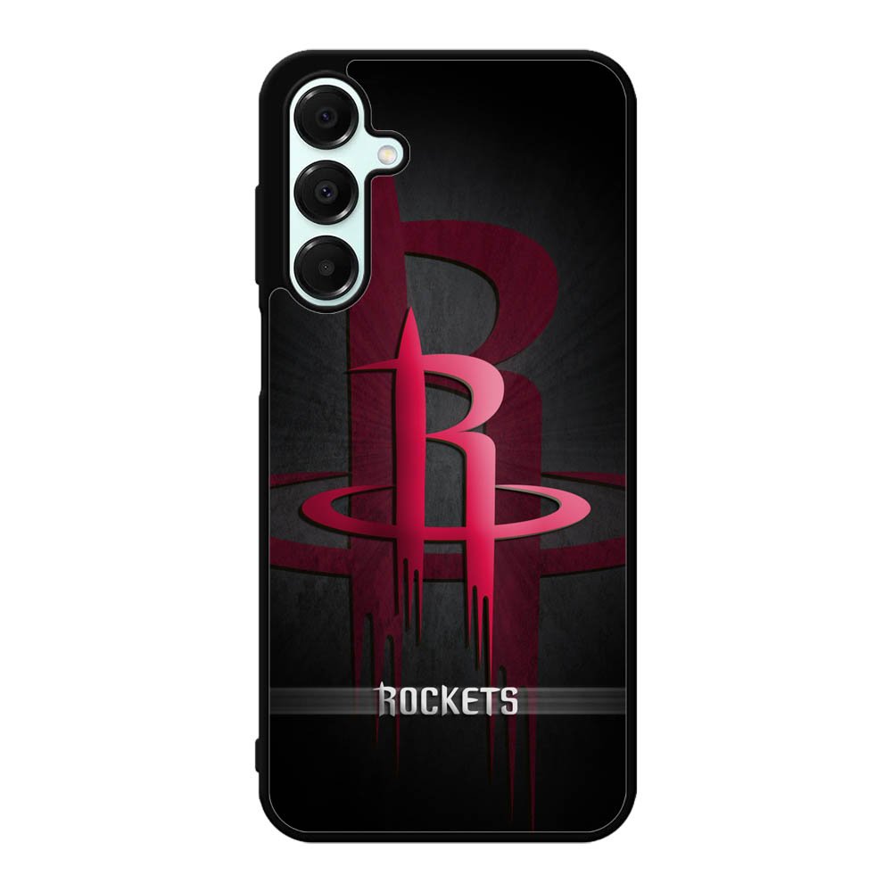 Black Houston Rockets Samsung Galaxy A16 Case BC0877
