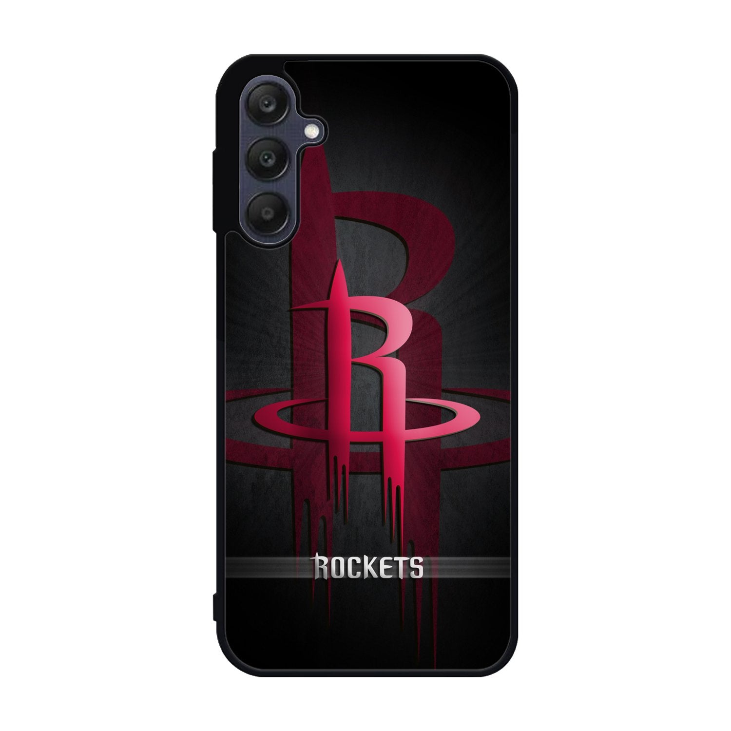 Black Houston Rockets Samsung Galaxy A25 5G Case BC0877