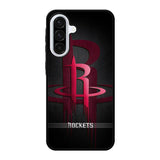 Black Houston Rockets Samsung Galaxy A56 Case BC0877