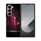 Black Houston Rockets Case Samsung Galaxy Z Fold 6 5G BC0877