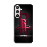 Black Houston Rockets Samsung Galaxy A26 Case BC0877