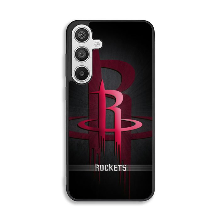 Black Houston Rockets Samsung Galaxy A26 5G Case BC0877