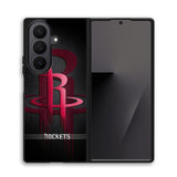Black Houston Rockets X9065 Samsung Galaxy Z Fold 7 Case