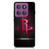 Black Houston Rockets X9065 Motorola Moto Edge 2025 | Moto Edge 60 Fusion | Moto Edge 60 Pro Case