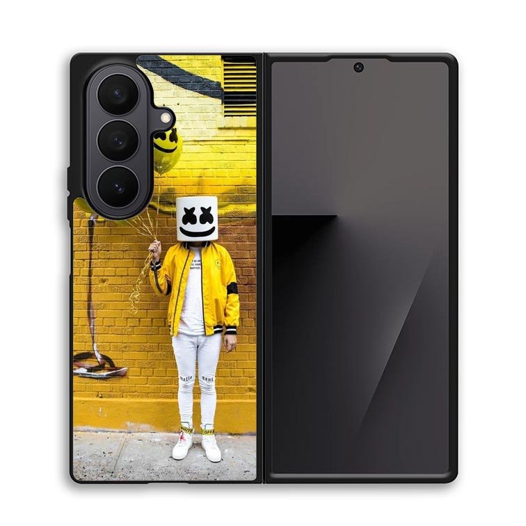Marshmello Happier X9068 Samsung Galaxy Z Fold 7 Case