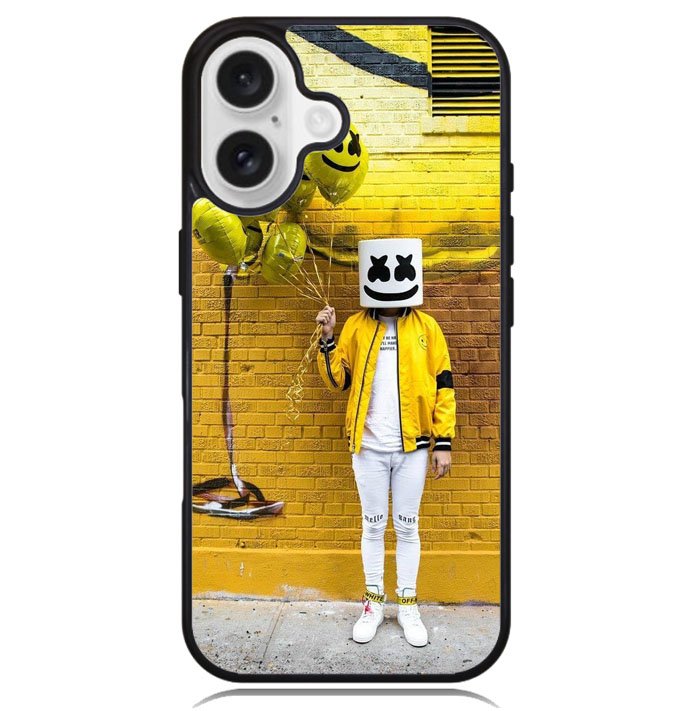 Marshmello Happier X9068 iPhone 16 Plus Case