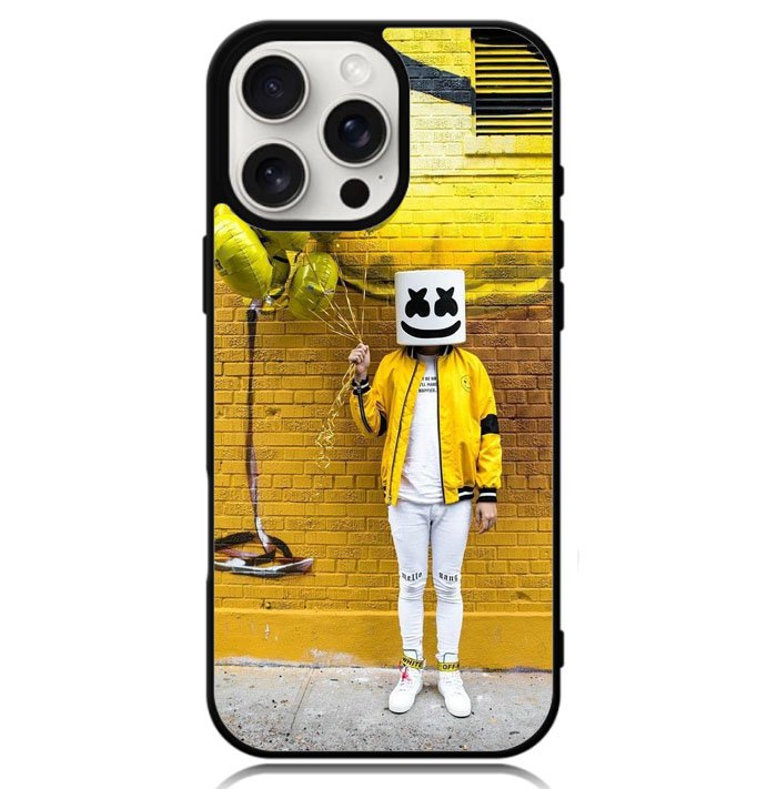 Marshmello Happier X9068 iPhone 16 Pro Max Case