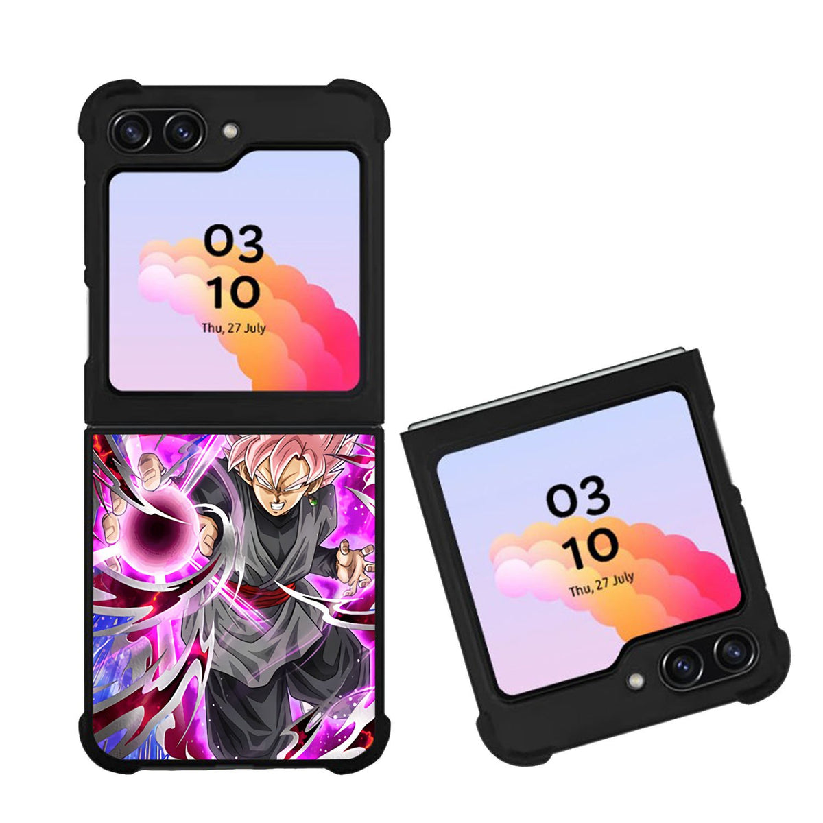 Rose Stained Super Saiyan Goku Case Samsung Galaxy Z Flip 5 5G BC0914