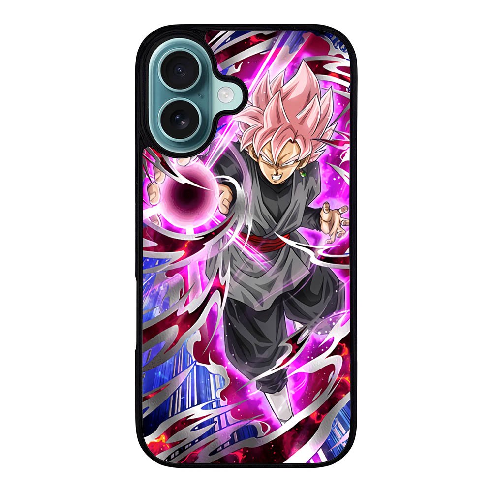 Rose Stained Super Saiyan Goku Case iPhone 16 Plus BC0914