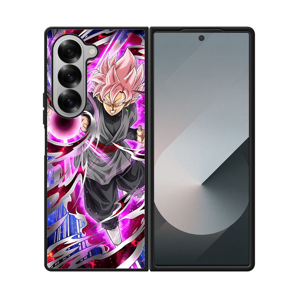 Rose Stained Super Saiyan Goku Case Samsung Galaxy Z Fold 6 5G BC0914