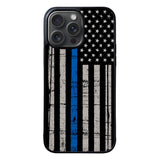 thin blue line flag Case iPhone 15 Pro BC0916