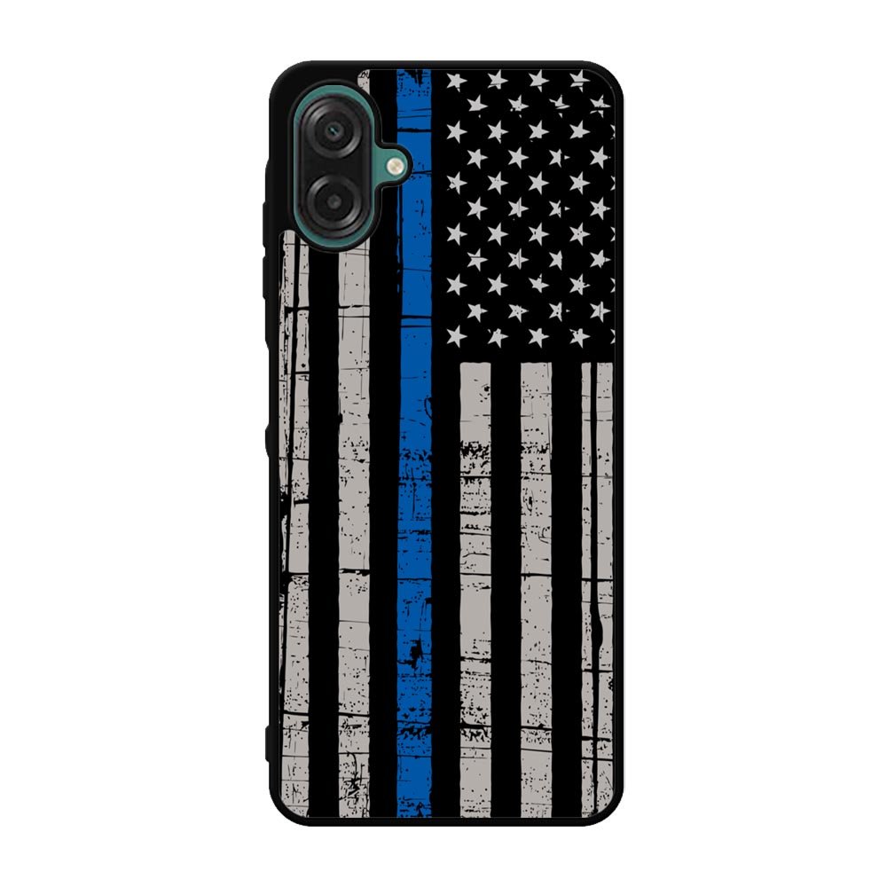 thin blue line flag Case Samsung Galaxy A07 BC0916