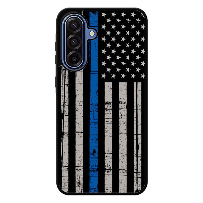 thin blue line flag Samsung Galaxy A17 5G Case BC0916