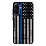 thin blue line flag Samsung Galaxy A17 5G Case BC0916
