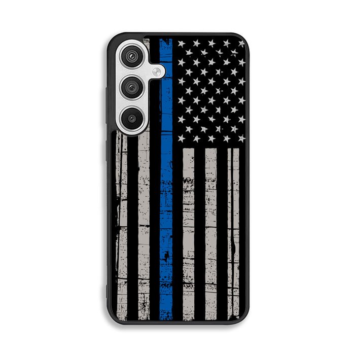 thin blue line flag Samsung Galaxy A26 Case BC0916